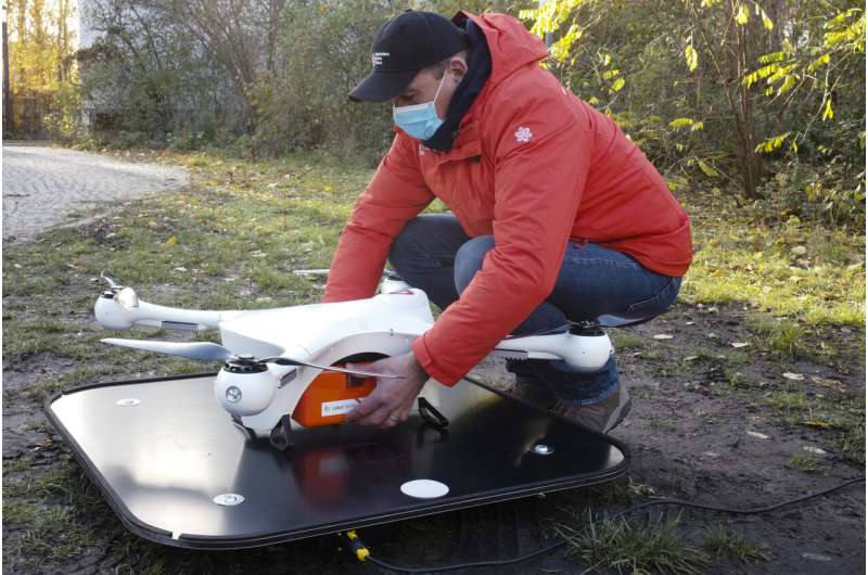 Drones to the rescue: Berlin lab seeks quicker virus tests