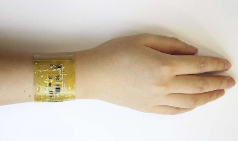 'Electronic skin' promises cheap and recyclable alternative to wearable devices