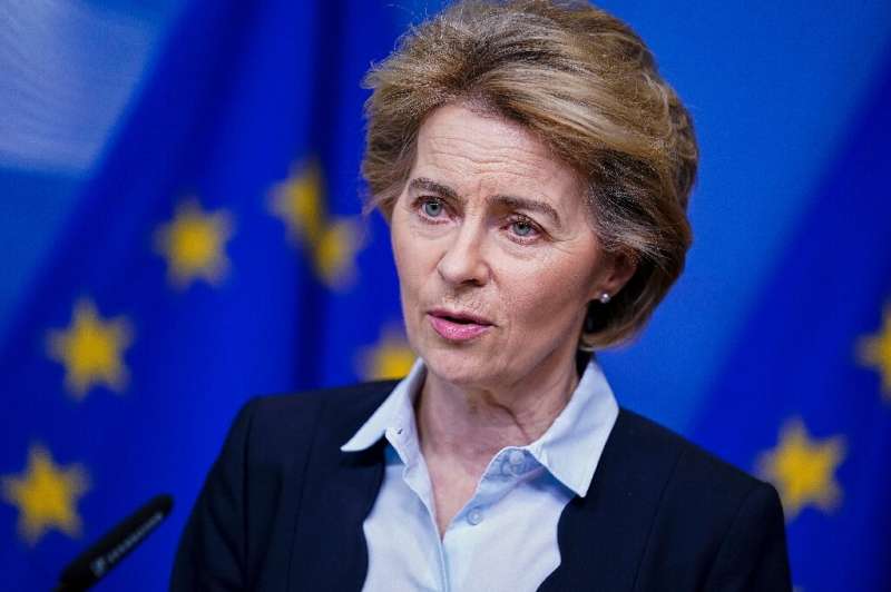 European Commission President Ursula von der Leyen said the measure to stop 'ghost flights' would be temporary