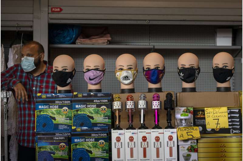 Face masks mandatory in northeast Spain amid virus uptick