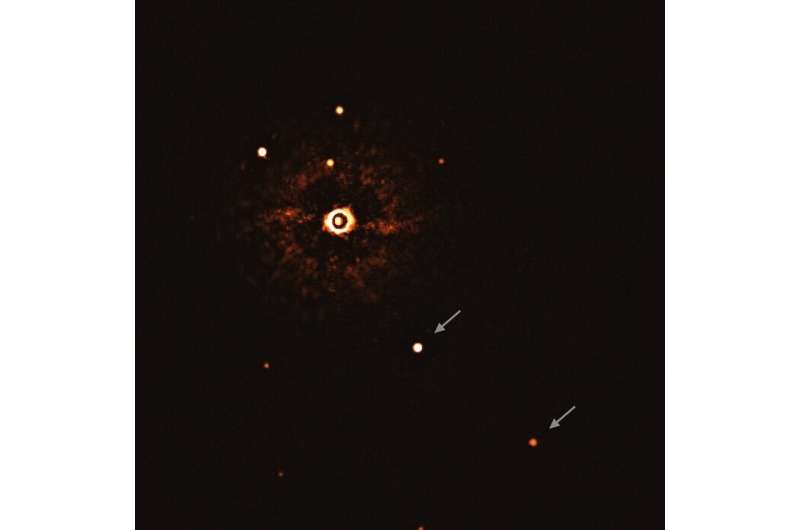 First image of a multi-planet system around a sun-like star