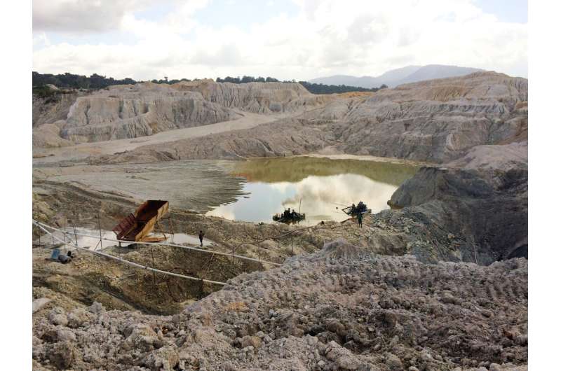 Gold mining restricts Amazon rainforest recovery