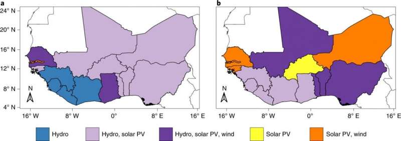 Hydropower plants to support solar and wind energy in West Africa