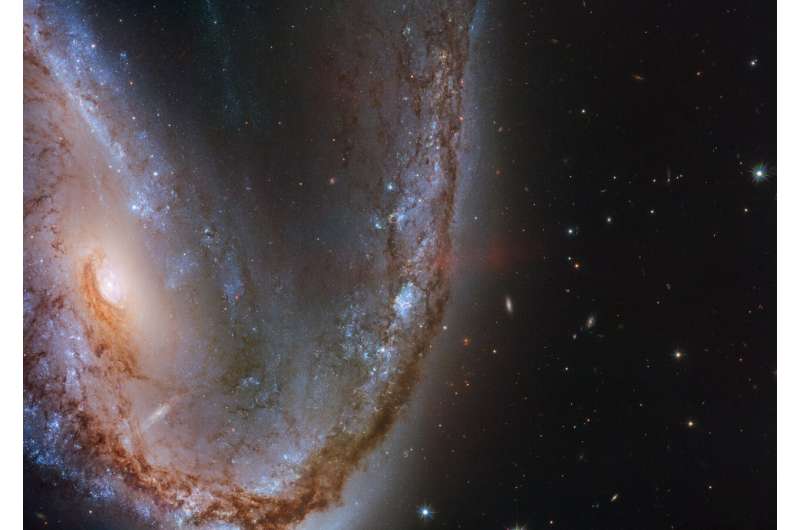 Image: Hubble captures supernova host galaxy