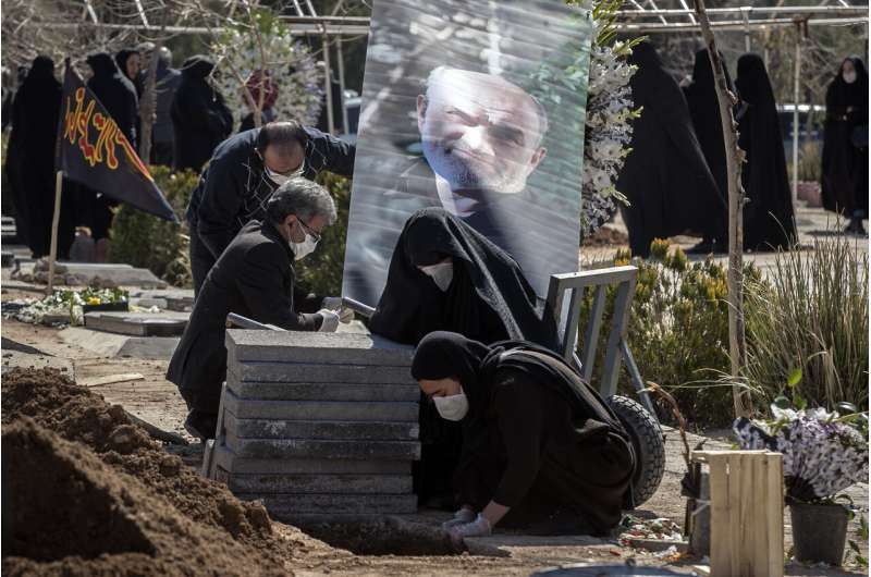 Iran says virus kills 63 more, death toll climbs to 354
