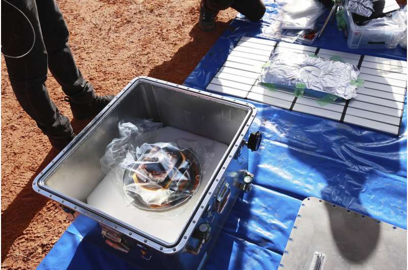 Japan's capsule with asteroid samples retrieved in Australia