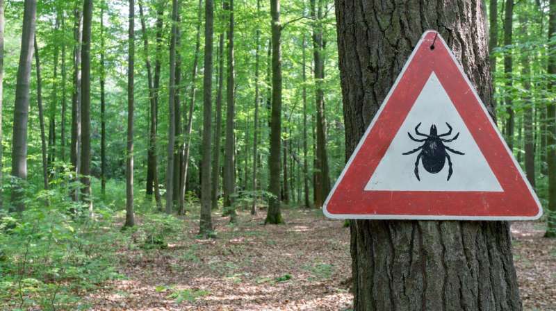 Mapping to predict the distribution of ticks in Switzerland