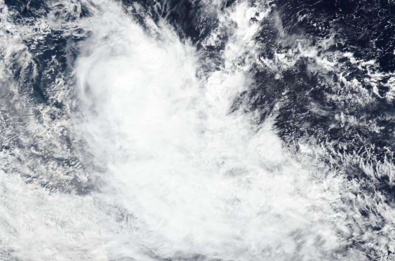 NASA finds Tropical Storm Jeruto develop in Southern Indian Ocean