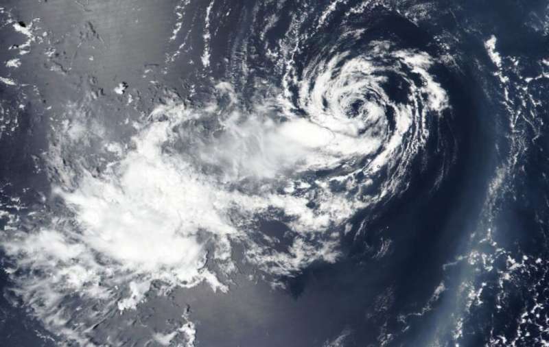 NASA-NOAA's Suomi northwest Pacific Ocean satellite finds a stubborn tropical depression 06W