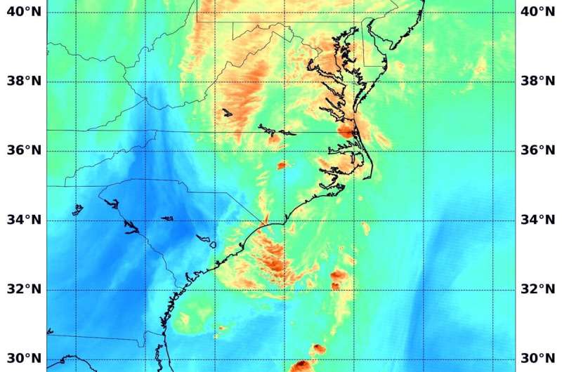 NASA providing data on Tropical Storm Isaias as it blankets eastern seaboard