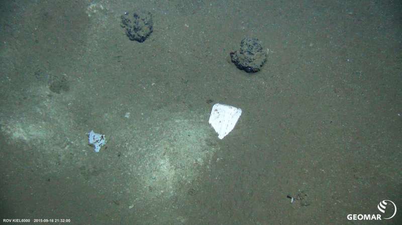 Plastic in the deep sea: Virtually unaltered after a quarter of a century