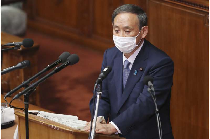 Post-Abe agenda: Suga says Japan to go carbon-free by 2050