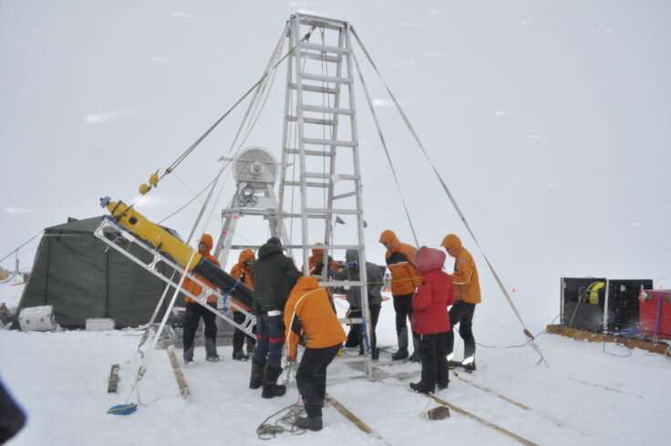 Scientists drill for first time on remote Antarctic Glacier