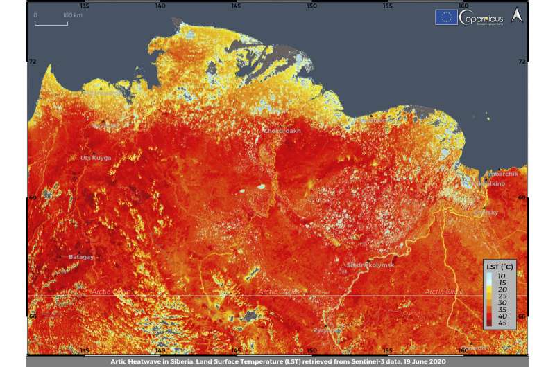 Siberian heatwave: Wildfires rage in Arctic, sea ice melts