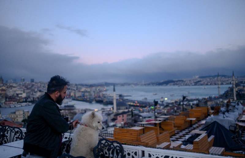 The best way to gaze at the Bosphorus from Istanbul is sitting next to man's best friend