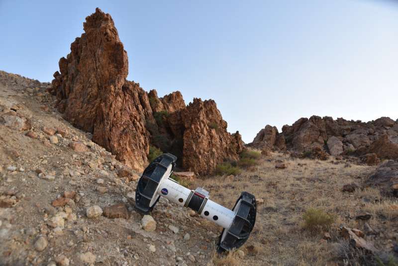 This transforming rover can explore the toughest terrain
