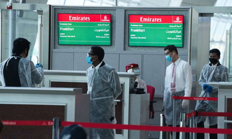 Virus slows Dubai airport, world's busiest for global travel
