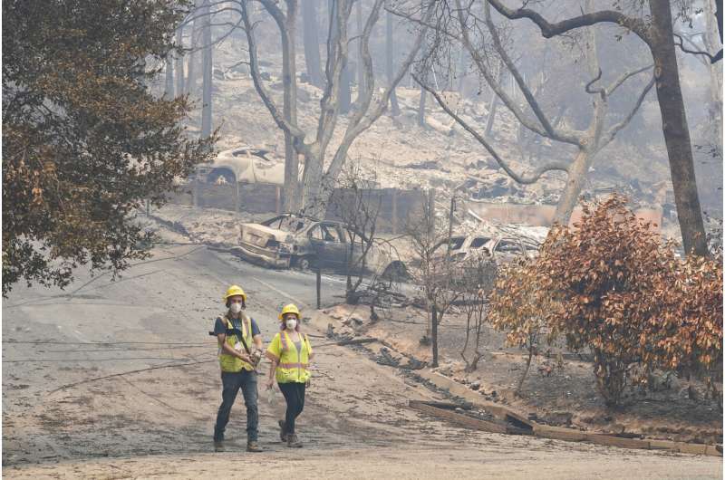 Weather, reinforcements helping in California wildfire fight