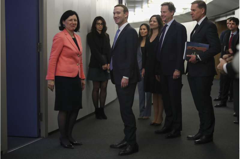 Zuckerberg meets EU officials as bloc's new tech rules loom