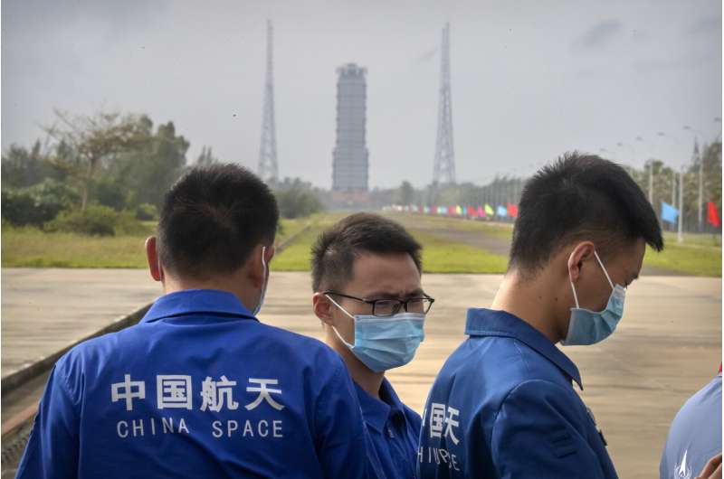 China launches mission to bring back material from moon