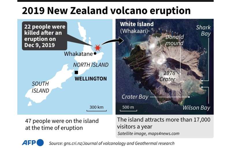 2019 New Zealand volcano