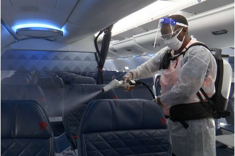 Virus pandemic reshaping air travel as carriers struggle