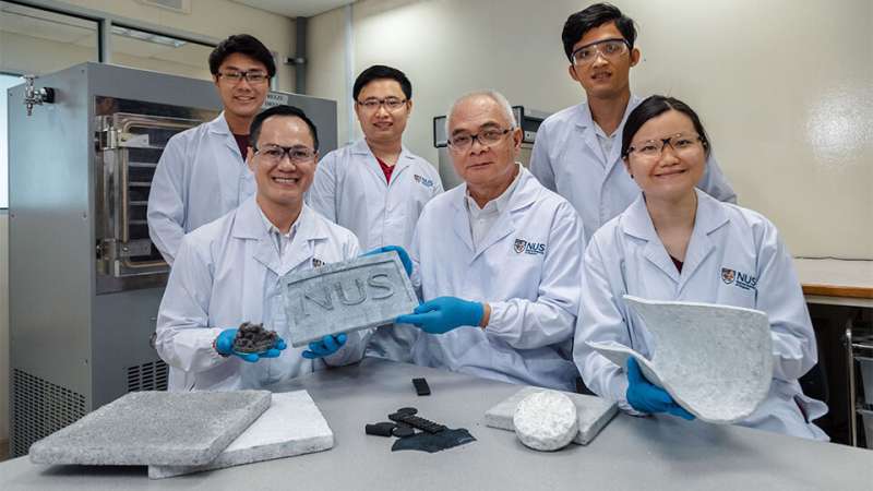 Researchers successfully engineer the world’s first aerogels made from scrap rubber tyres