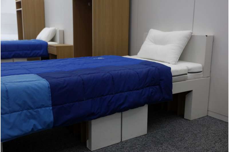 An Olympic First: Cardboard beds for Tokyo Athletes Village