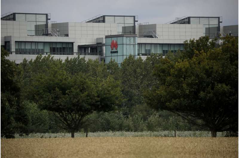 China accuses Britain of helping Washington hurt Huawei
