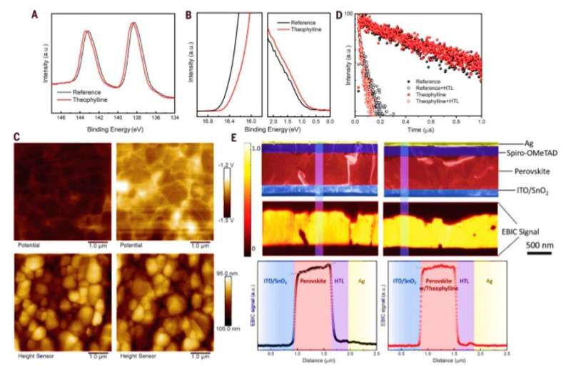 Constructive molecular configurations for surface-defect passivation of perovskite photovoltaics