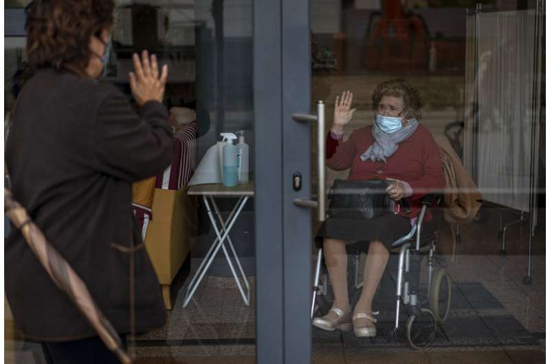 Europe battles surge in coronavirus deaths in nursing homes