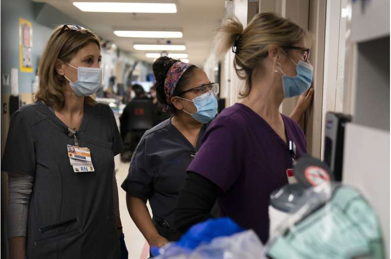 Hot spot: California hospitals buckle as virus cases surge