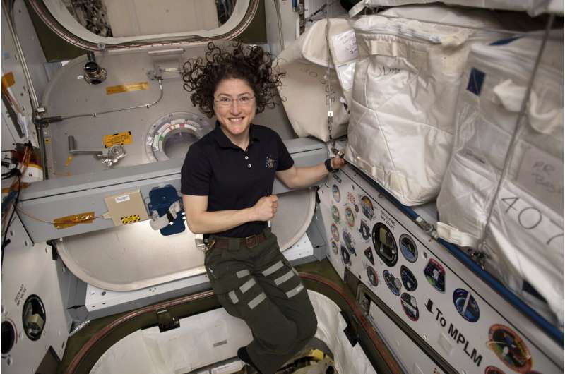 Record-setting astronaut feels good after near year in space