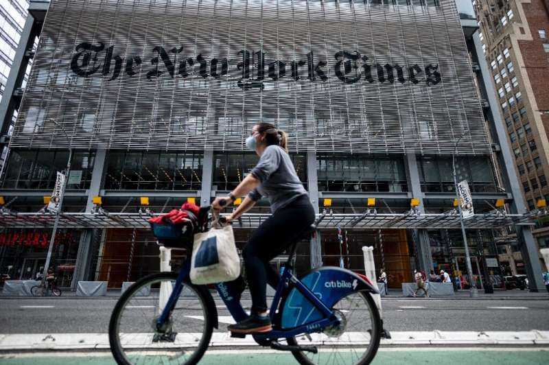 The New York Times reported higher profits in the past quarter as it boosted the number of paid digital subscribers