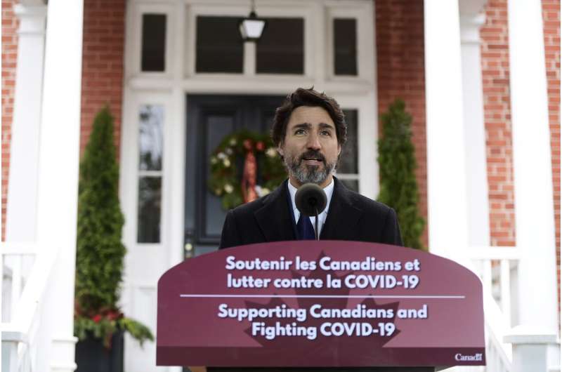 Trudeau：加拿大在今年年底之前获得辉瑞疫苗