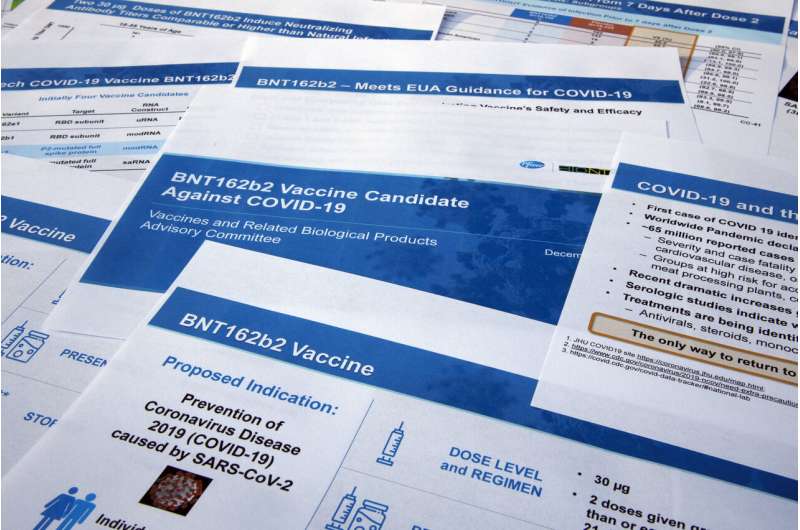 US panel endorses widespread use of Pfizer COVID-19 vaccine