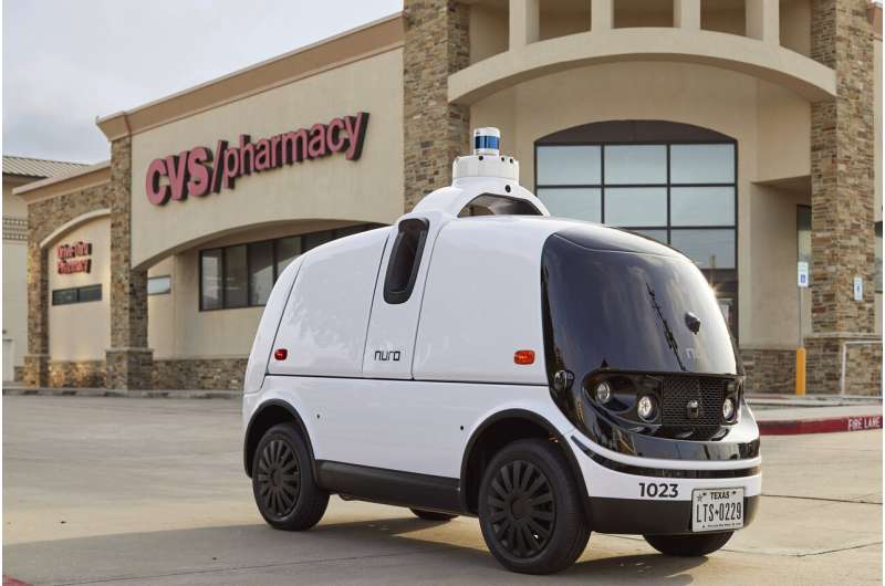 CVS Health tests self-driving vehicle prescription delivery