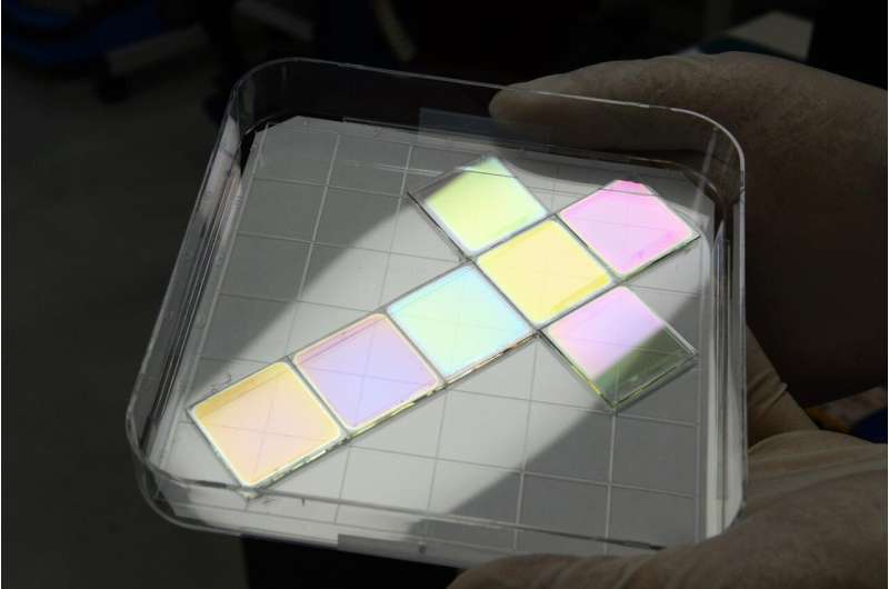 ETRI develops eco-friendly color thin-film solar cells