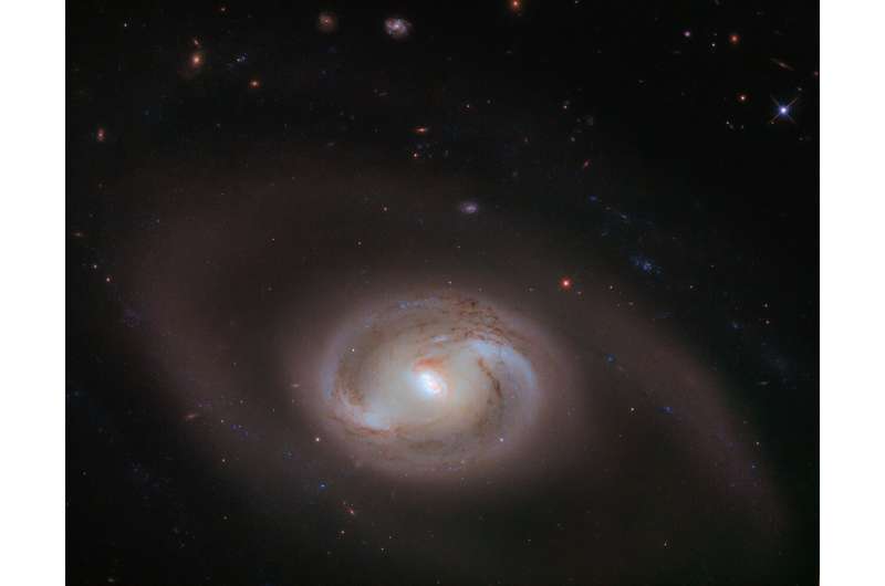 Image: Hubble spots spirals within a spiral