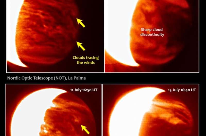 Parker Solar Probe, Akatsuki and Earth-bound observers give rare top-to surface glimpse of Venus