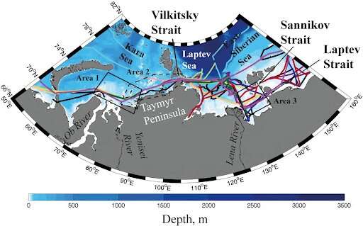 Scientists map freshwater transport in the Arctic Ocean
