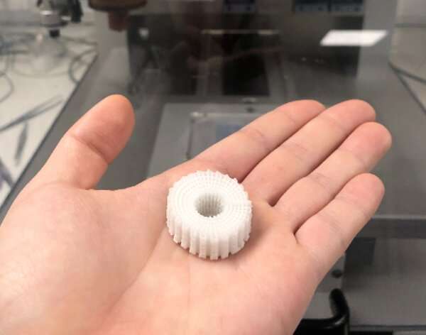 This 3D printed 'bone brick' could transform how we treat bomb injuries – inside story