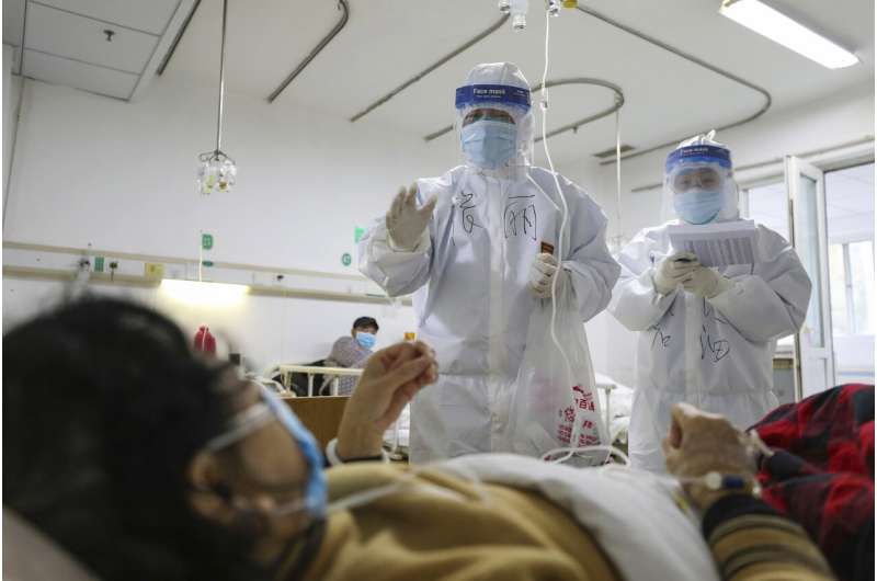 Virus infects more than 1,700 health workers in China, 6 die