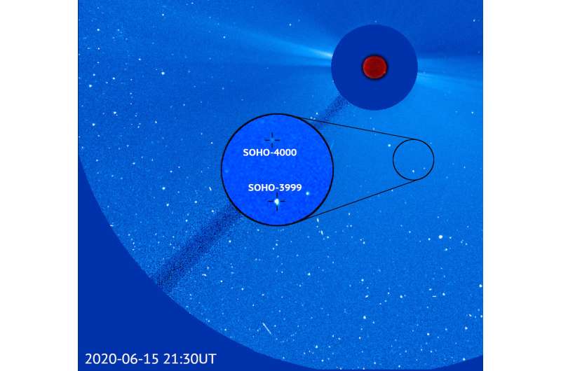 4,000th comet discovered by solar observatory