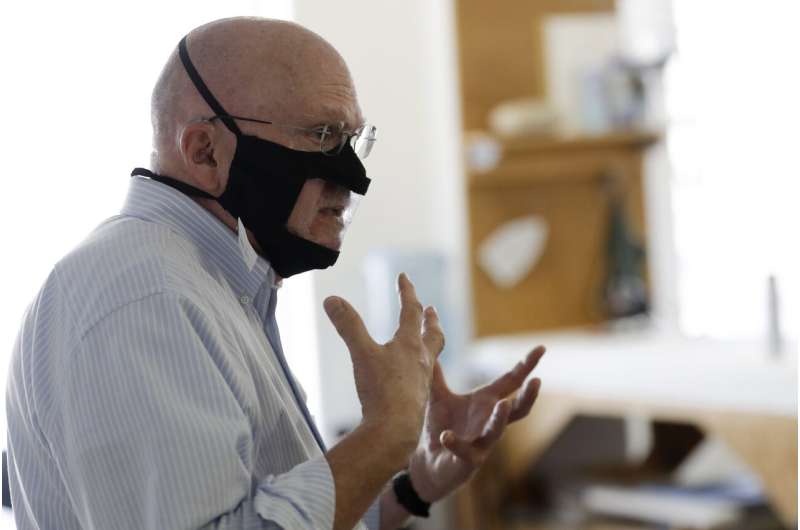 Face masks with windows mean more than smiles to deaf people