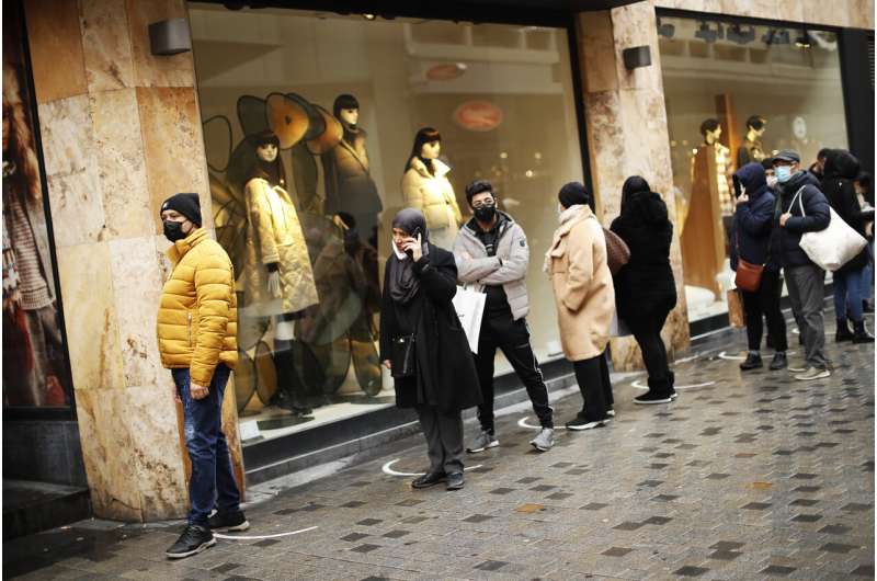 Nonessential shops reopen in Belgium as virus numbers drop