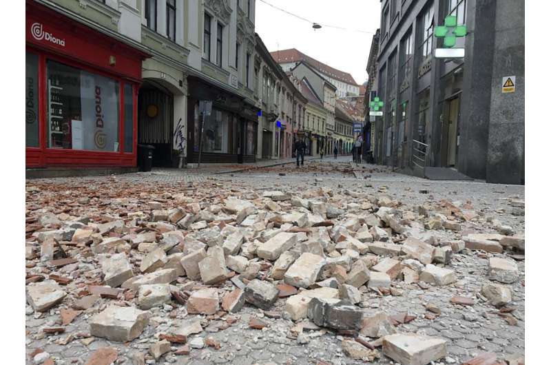 Strong quake shakes Croatia, damaging buildings in capital
