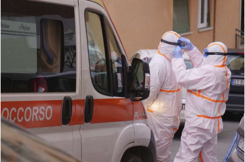 Virus disrupts Italy as infections top 10K, deaths at 631