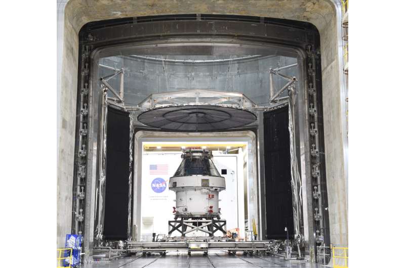 Image: Tests complete for Orion