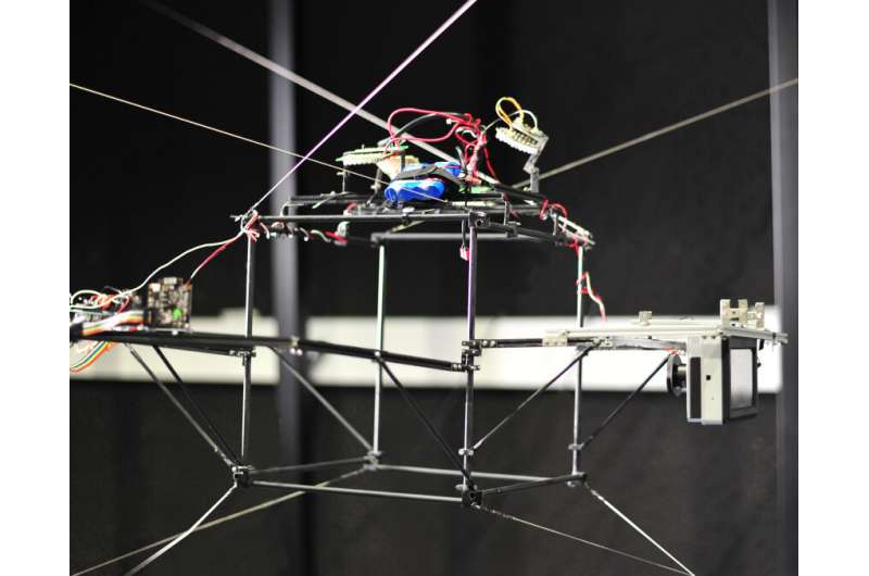 A robot to track and film flying insects